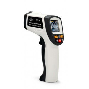 Пирометр инфракрасный с лазерным указателем Benetech GT750 -50&deg;C до 750&deg;C EMS 0.1-1.00 12:1 500 мс Benetech mdr5299 фото