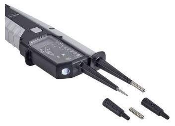 Двополюсний індикатор напруги до 690В Voltcraft VC-55 LCD LED/LCD/зуммер Німеччина mdr5139 фото