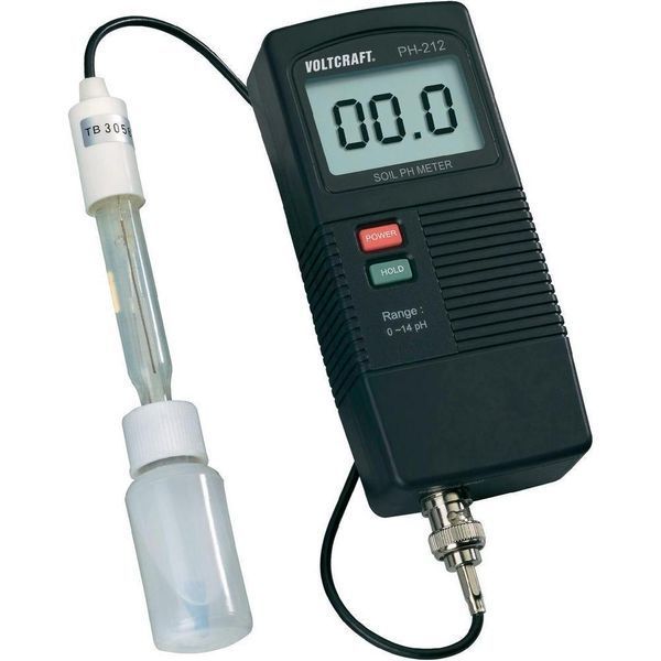 PН-метр Voltcraft PH-212 0...14 pH; &plusmn;0,07 pH з гострим електродом Німеччина mdr5020 фото