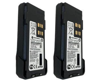 Комплект 2 шт Потужний акумулятор на 3350mAh Type-C для рацій Motorola dp4400e/4401e/4800e/4801e vhf/uhf ch1245-2 фото