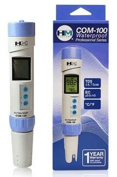 Профессиональный кондуктометр-солемер HM COM-100 (0 &ndash; 9990 &micro;S; 0 &ndash; 9.99 mS ) 2102486225 фото