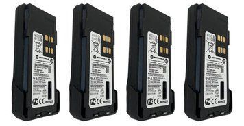 Комплект 4 шт Потужний акумулятор на 3350mAh Type-C для рацій Motorola dp4400e/4401e/4800e/4801e vhf/uhf ch1245-4 фото