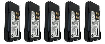 Комплект 5 шт Потужний акумулятор на 3350mAh Type-C для рацій Motorola dp4400e/4401e/4800e/4801e vhf/uhf ch1245-5 фото