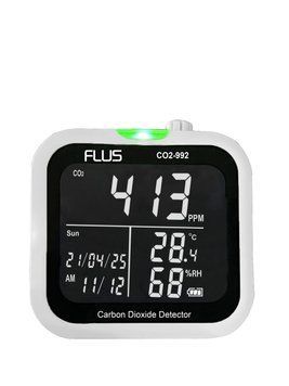 Детектор вуглекислого газу CO2 Flus CO2-992 400-5000 ppm Китай mdr5144 фото
