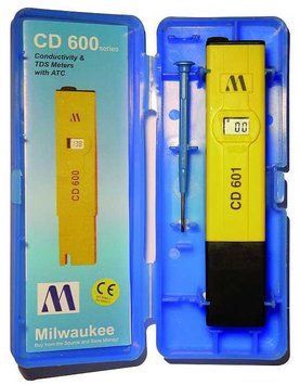 Кондуктометр (EC-метр) Milwaukee CD601 (0 - 1990 &mu;S/cm), Венгрия mdr5204 фото