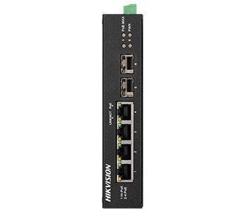 Hikvision DS-3T0506HP-E/HS POE Коммутатор 4 порта неуправляемый 99-00004410 фото