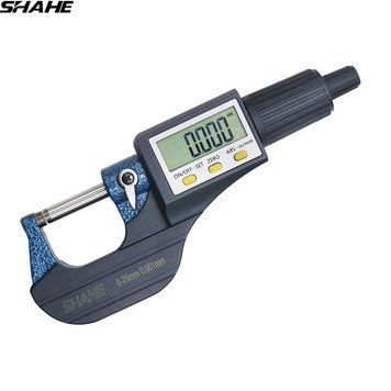 Микрометр цифровой Shahe 0-25mm / 0-1"0.001 (5205-25) Китай mdr5247 фото