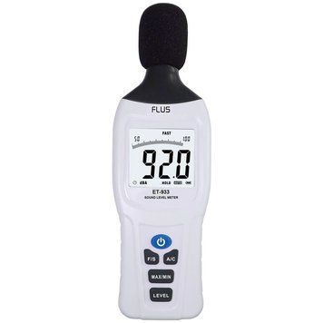 Шумомер ET-933 (30-130 dB) в пыле и влагозащищённом корпусе Flus (mdr_1334) mdr_1334 фото