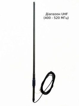Внешняя выносная антенна Uline AM-1800U для Motorola dp4400,dp4600,dp4800 в диапазоне UHF (400 до 520 МГц) AM1800U фото