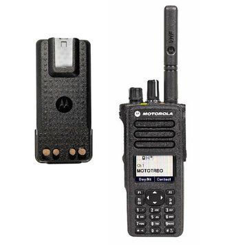 Рация Motorola DP4800e VHF в максимальной комплектации (AES-256, усиленная антенна, доп. аккумулятор) dp4800+ фото