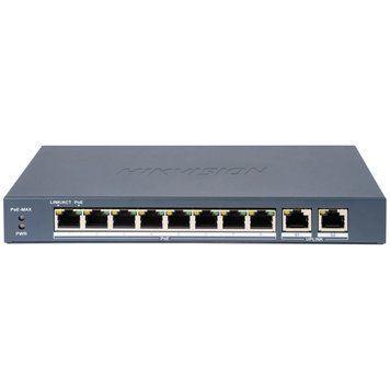 Hikvision DS-3E1310P-EI(B) PoE Коммутатор 10 портов управляемый 99-10027152 фото