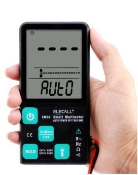 Цифровий мультиметр ELECALL EM50 ,True RMS з підсвічуванням mdr_7329 фото