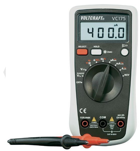 Мультиметр цифровой Voltcraft VC175 SE CAT III 600 В Германия mdr5267 фото