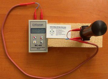 Профессиональный игольчатый влагомер древесины EXOTEK MC-460 с выносным датчиком S-10, Германия mdr5326 фото