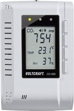 Измеритель углекислого газа VOLTCRAFT CO-100 0 - 3000 ppm NDIR Германия mdr5156 фото