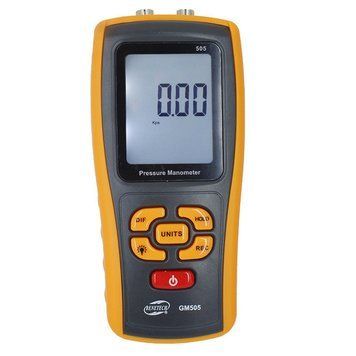 Дифференциальный микро манометр GM505 (0.01/2,49 кПа; 0,01/24.9 mbar ) USB интерфейс Benetech (mdr_2092) mdr_2092 фото