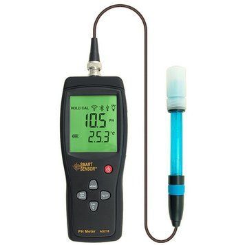 PH-метр SmartSensor AS218 со сменным электродом ( E-201 ), BNC 1462250322 фото