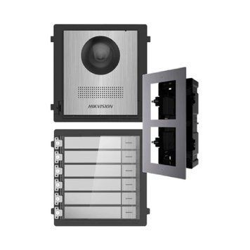 DS-KD8003-IME1NS + DS-KD-ACF2/Plastic + DS-KD-KK/S Комплект модулів Hikvision 99-00024033 фото