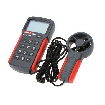 Анемометр UT362 (1,00-30,00 м/с; 0-40 C; 0-999900m3/min) USB, пам'ять 2044 UNIT (mdr_0067) mdr_0067 фото