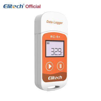 Реєстратор температури Elitech RC-5+ -30 &deg;C - +70 &deg;C Пам'ять 32000 PDF Великобританія mdr5339 фото