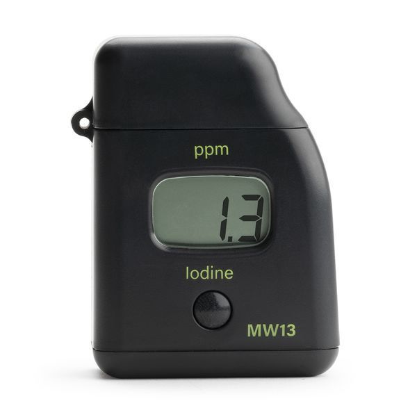 Цифровий йодний фотометр Milwaukee MW13 визначення вмісту йоду 0.0 to 12.5 ppm Угорщина mdr5455 фото
