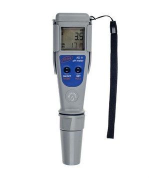 Влагозащищённый РН-метр ADWA AD11 (РН от -2,0 до 16,0; РН &plusmn; 0.1 pH), АТС, автоматическая калибровка. Венгрия ЛМ-00002218 фото