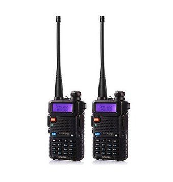 Комплект 2 шт Рація портативна Baofeng UV-5R VHF/UHF 5 Вт Black rl0014 фото