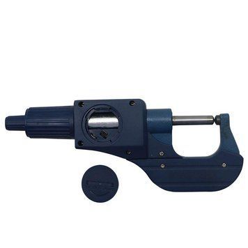 Микрометр Shahe 5216-25 0-25 мм 0.001 мм с одной закругленной головкой Китай mdr5238 фото