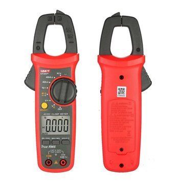 Токоизмерительные клещи UNI-T UT203+ с функцией мультиметра AC/DC до 400A Китай mdr5414 фото