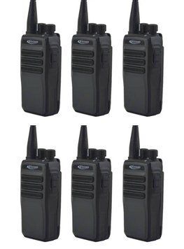 Набір 6 шт Радіостанція портативна Kirisun DP405 DMR VHF 136-174 мГц 5 Вт 256 каналів ARC4 (40 біт) nt1001-6 фото