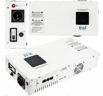 Стабилизатор сетевого напряжения Volt Polska AVR 5000VA 8% SLIM 5000 Вт 5АВРЗС5000 mrl4337 фото