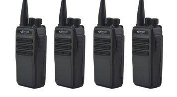 Набір 4 шт Радіостанція портативна Kirisun DP405 DMR UHF 400-470 мГц 4 Вт 256 каналів ARC4 (40 біт) nt1002-4 фото