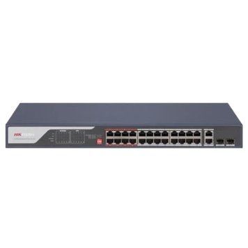 Hikvision DS-3E0326P-E(C) PoE Коммутатор 24 порта неуправляемый 99-00015584 фото