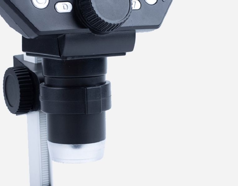 Цифровий мікроскоп з екраном на штативі (1-1000X, 4.3 дюйми, 10MP) G1000 tl3801 фото
