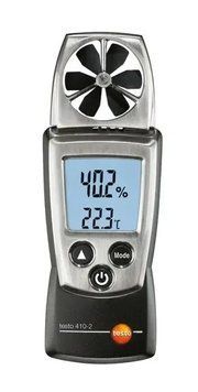 Анемометр Testo 410-2 з вимірюванням швидкості повітря, температури та вологості РС-0003648 фото