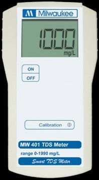 Портативный солемер Milwaukee MW401 PRO 0 &ndash; 1990 мг/л ppm ATC США mdr5306 фото