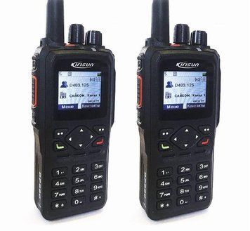Набір 2 шт Радіостанція портативна Kirisun DP990 DMR VHF 136-174 мГц з ліцензією AES 256 nt1005-2 фото