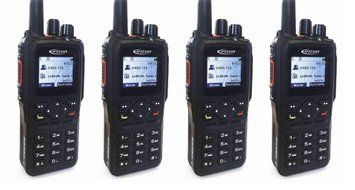 Набір 4 шт Радіостанція портативна Kirisun DP990 DMR VHF 136-174 мГц з ліцензією AES 256 nt1005-4 фото