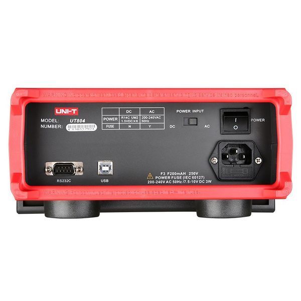 Настольный цифровой мультиметр UNI-T UT804 (UTM 1804) mdr_6373 фото